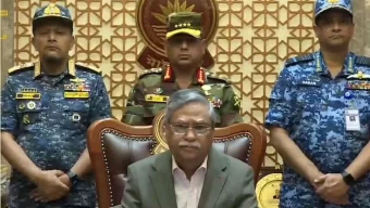 অন্তর্বতীকালীন সরকার যত দ্রুত সম্ভব নির্বাচনের ব্যবস্থা করবে: রাষ্ট্রপতি