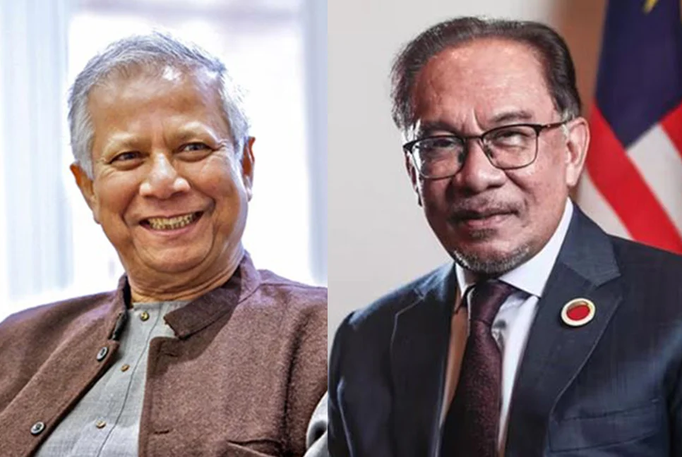 ড. ইউনূসকে মালয়েশিয়ার প্রধানমন্ত্রীর টেলিফোন