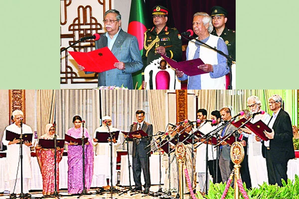 অন্তর্বর্তী সরকারে কে কোন মন্ত্রণালয় পেলেন