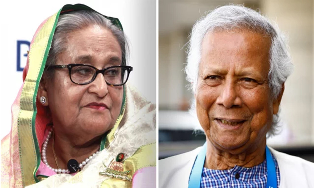 দেশে ফিরিয়ে সবার সামনে শেখ হাসিনার বিচার করতে হবে: ড. ইউনূস