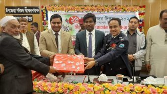 মহান বিজয় দিবসে রামগঞ্জে বীর মুক্তিযোদ্ধাদের সংবর্ধনা