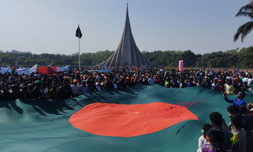 জাতি নতুন করে বিজয় দিবস উদযাপন করছে আজ