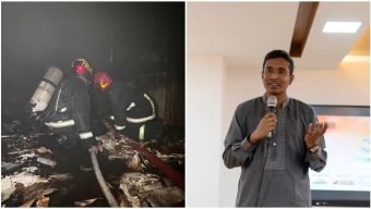 সচিবালয়ে আগুন: নথিপত্রের সুরক্ষা নিয়ে চিন্তিত সাইয়েদ আব্দুল্লাহ