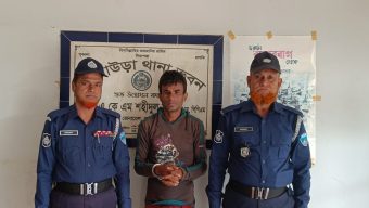 আখাউড়া থানা পুলিশের অভিযানে দেড় বছরের সাজাপ্রাপ্ত আসামি আটক। 