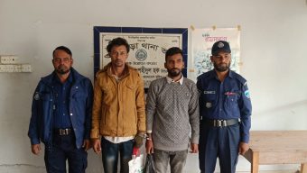 আখাউড়া থানা পুলিশের অভিযানে আটক ২