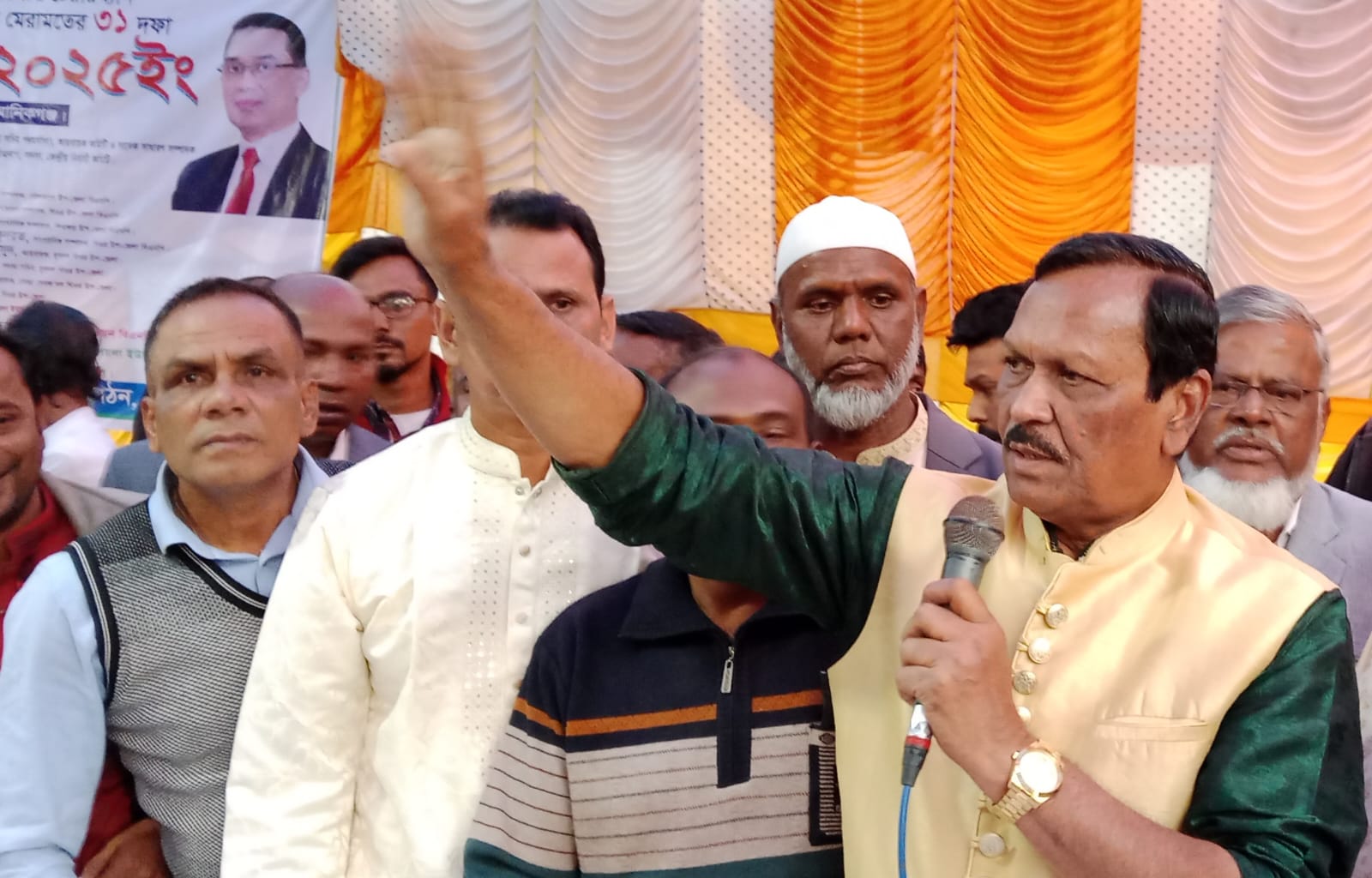 ঘিওর উপজেলার পয়লায় বিএনপির রাস্ট্র কাঠামো মেরামতের ৩১ দফা প্রচারণা সভা অনুষ্ঠিত