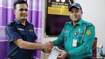 জনগণের নিরাপত্তার স্বার্থে ডিএমপি কমিশনারের উদ্যোগে রাজধানীতে অক্সিলারি পুলিশ ফোর্স মোতায়েন
