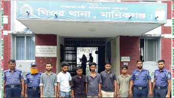মানিকগঞ্জের ঘিওরে গরু চোর চক্রের ছয় সদস্যকে গ্রেপ্তার করেছে থানা পুলিশ