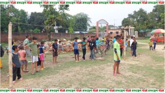 রাণীশংকৈলে রশি দিয়ে গোলপোস্ট বানিয়ে বঙ্গবন্ধু গোল্ডকাপ ফুটবল টুর্নামেন্ট খেলা পরিচালনা-আ’লীগ  ও মুক্তিযুদ্ধাদের ক্ষোভ