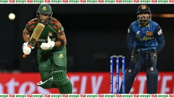 টি-টোয়েন্টি বিশ্বকাপে শ্রীলঙ্কাকে হারিয়ে জয়ের সূচনা করেছে বাংলাদেশ
