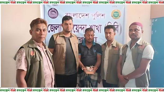 বরগুনায় ডিবি পুলিশের অভিযানে ৩০০ পিস ইয়াবাসহ গ্রেফতার