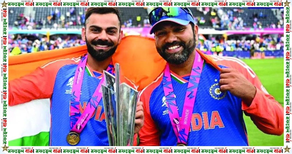 কোহলির পর অবসরের ঘোষণা দিলেন রোহিতও