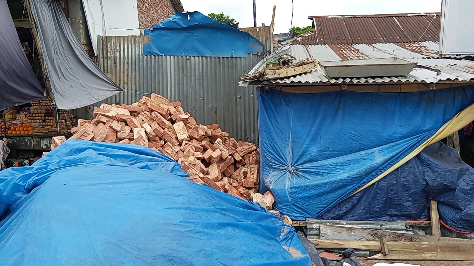 তালতলীতে রাতের আঁধারে ভিটি দখল