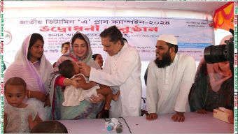 বরিশালে জাতীয় ভিটামিন এ প্লাস ক্যাম্পেইন এর শুভ উদ্বোধন করেন মেয়র আবুল খায়ের আব্দুল্লাহ