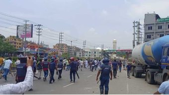 সাভারে পুলিশের ’গুলিতে’ আরেক শিক্ষার্থী নিহত