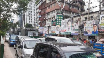 ঢাকার সড়কে যানজটের পুরনো রূপ
