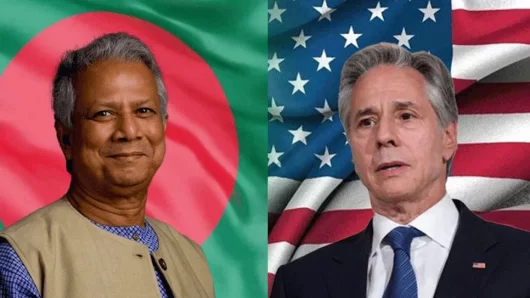ড. ইউনূসকে স্বাগত জানালেন মার্কিন পররাষ্ট্রমন্ত্রী