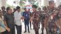 আখাউড়ায় মন্ডপ পরিদর্শনে এসে সন্তোষ প্রকাশ বিজিবি সেক্টর কমান্ডারের