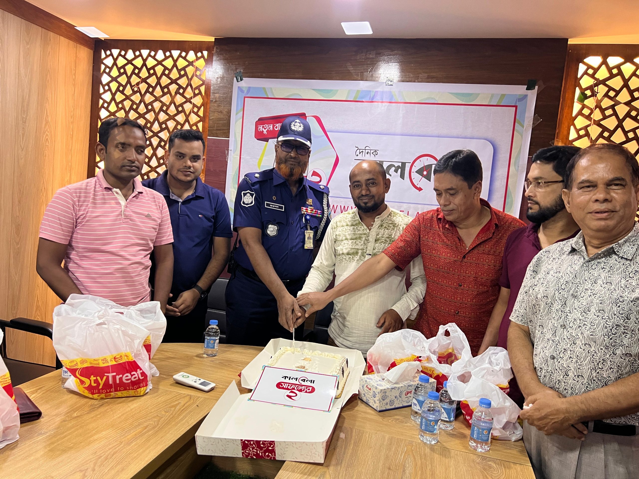 আখাউড়ায় কালবেলার ২য় প্রতিষ্ঠাবার্ষিকী উদযাপন