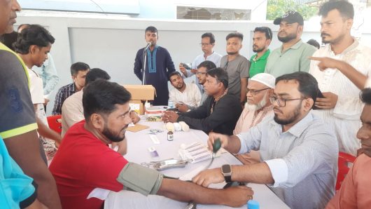 আখাউড়ায় যুবদলের প্রতিষ্ঠাবার্ষিকি উপলক্ষে মেডিকেল ক্যাম্প