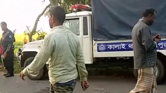 শ্বশুরবাড়ি থেকে ফেরার পথে সড়কে প্রাণ গেল যুবকের