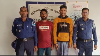আখাউড়া থানা পুলিশের অভিযানে ওয়ারেন্টভুক্ত দুই জন আটক।