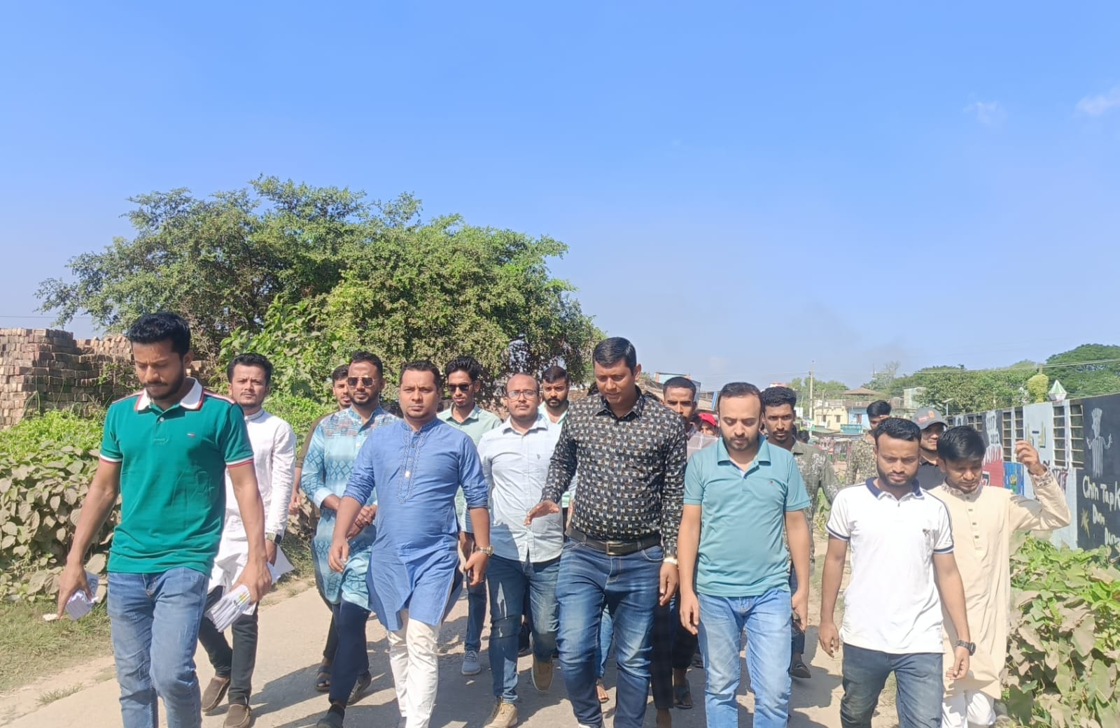 তারেক রহমানের বার্তা পৌঁছানো হলো  নাসিরনগরের শিক্ষার্থীদের কাছে