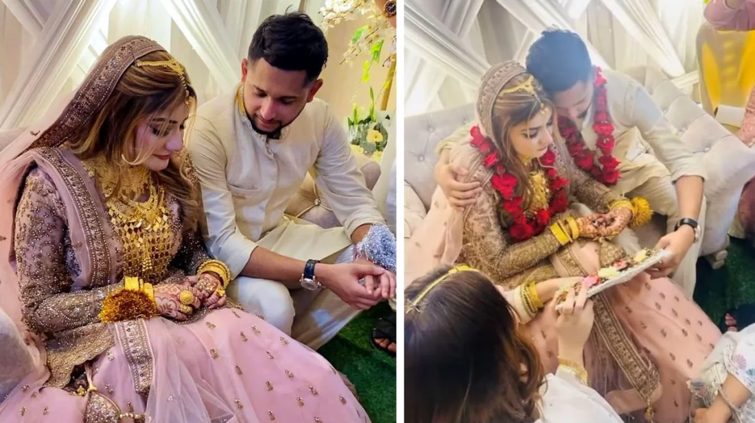 প্রকাশ্যে এলো তৌহিদ আফ্রিদির বিয়ের একাধিক ছবি