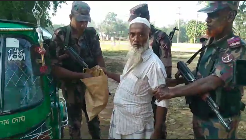 সুলতানপুর ৬০ বিজিবির অভিযানে সারে নয় হাজার পিছ ইয়াবা সহ আটক ১