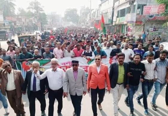 সাতক্ষীরা মহান বিজয় দিবস উপলক্ষে বিএনপির ও সমাবেশ