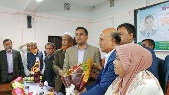 ঘিওরে উপজেলা নির্বাহী অফিসারের বিদায় অনুষ্ঠান অনুষ্ঠিত