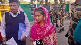 আড়াই বছর পর আখাউড়ায় দিয়ে  ফিরে গেলো ভারতীয় শিশু