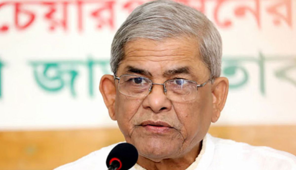 মমতার বক্তব্য বাংলাদেশের সার্বভৌমত্বের প্রতি হুমকিস্বরূপ: মির্জা ফখরুল