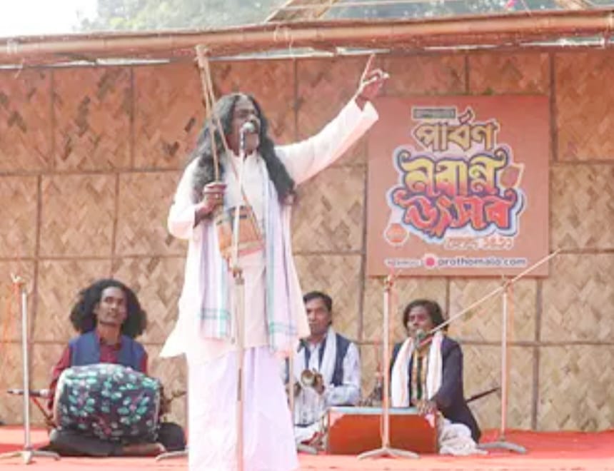 ঘিওর কালীগঙ্গার সাইংজুরি গ্রাম মেতেছে নবান্ন উৎসবে