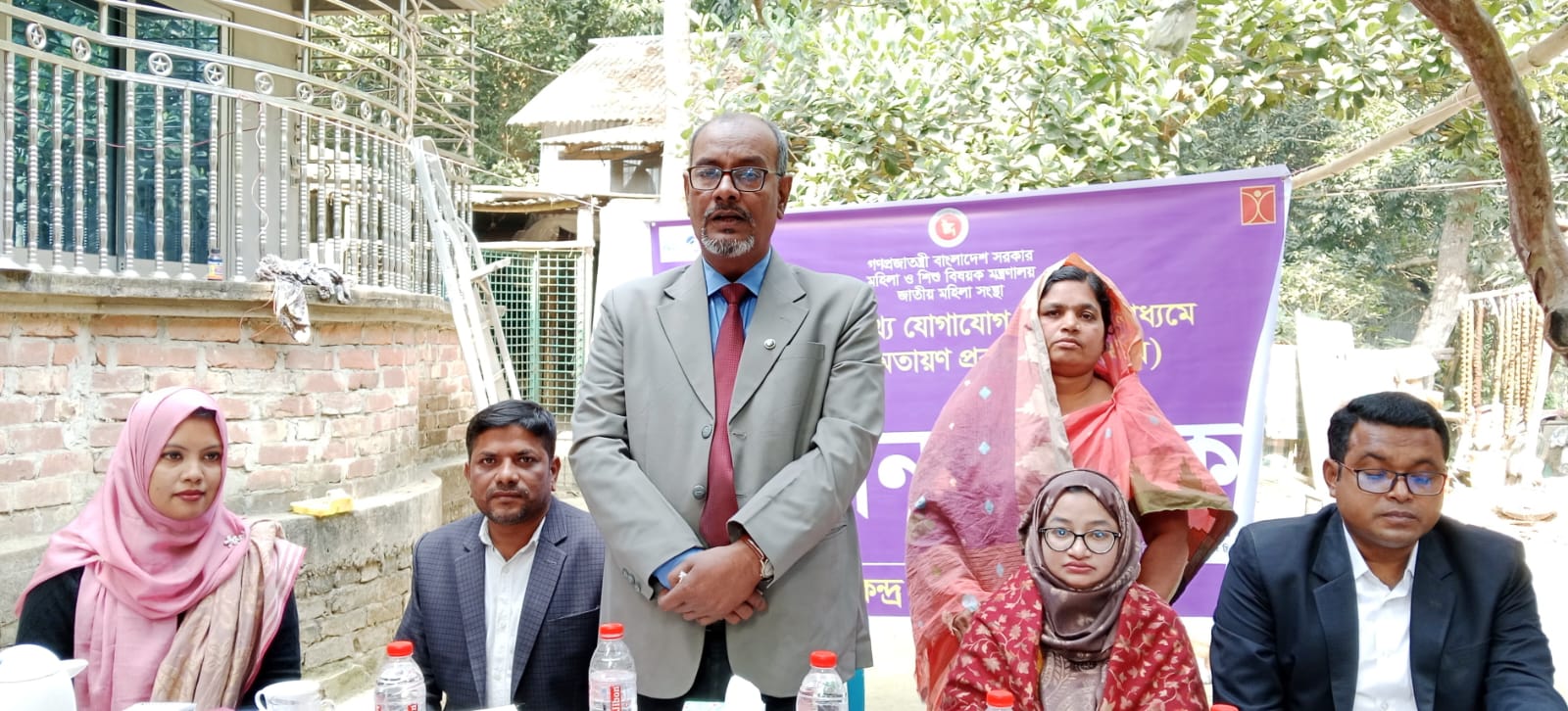 ঘিওরে তথ্য যোগাযোগ প্রযুক্তির মাধ্যমে নারীদের ক্ষমতায়ন বিষয়ক উঠান  বৈঠক অনুষ্ঠান অনুষ্ঠিত