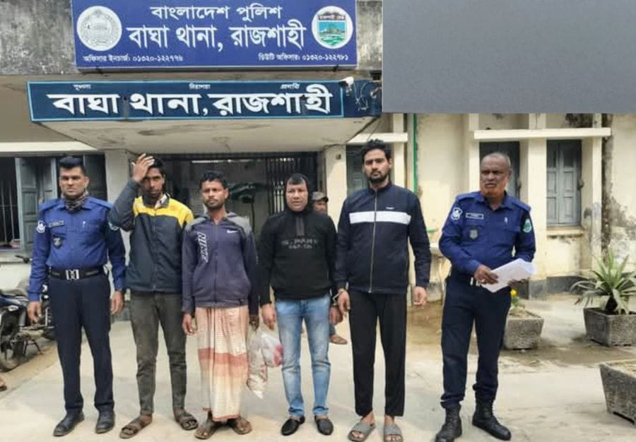 বাঘায় সাবেক পৌর মেয়র মুক্তার ও পৌর আ’লীগের সম্পাদক বাপ্পিকে কোটে প্রেরণ”