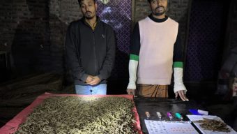 কুড়িগ্রামে যৌথ বাহিনীর অভিযানে গাঁজা ও ইয়াবাসহ দুই মাদক কারবারি আটক