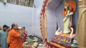 ৩৬ ফুট উচ্চতার বীণার মন্দির