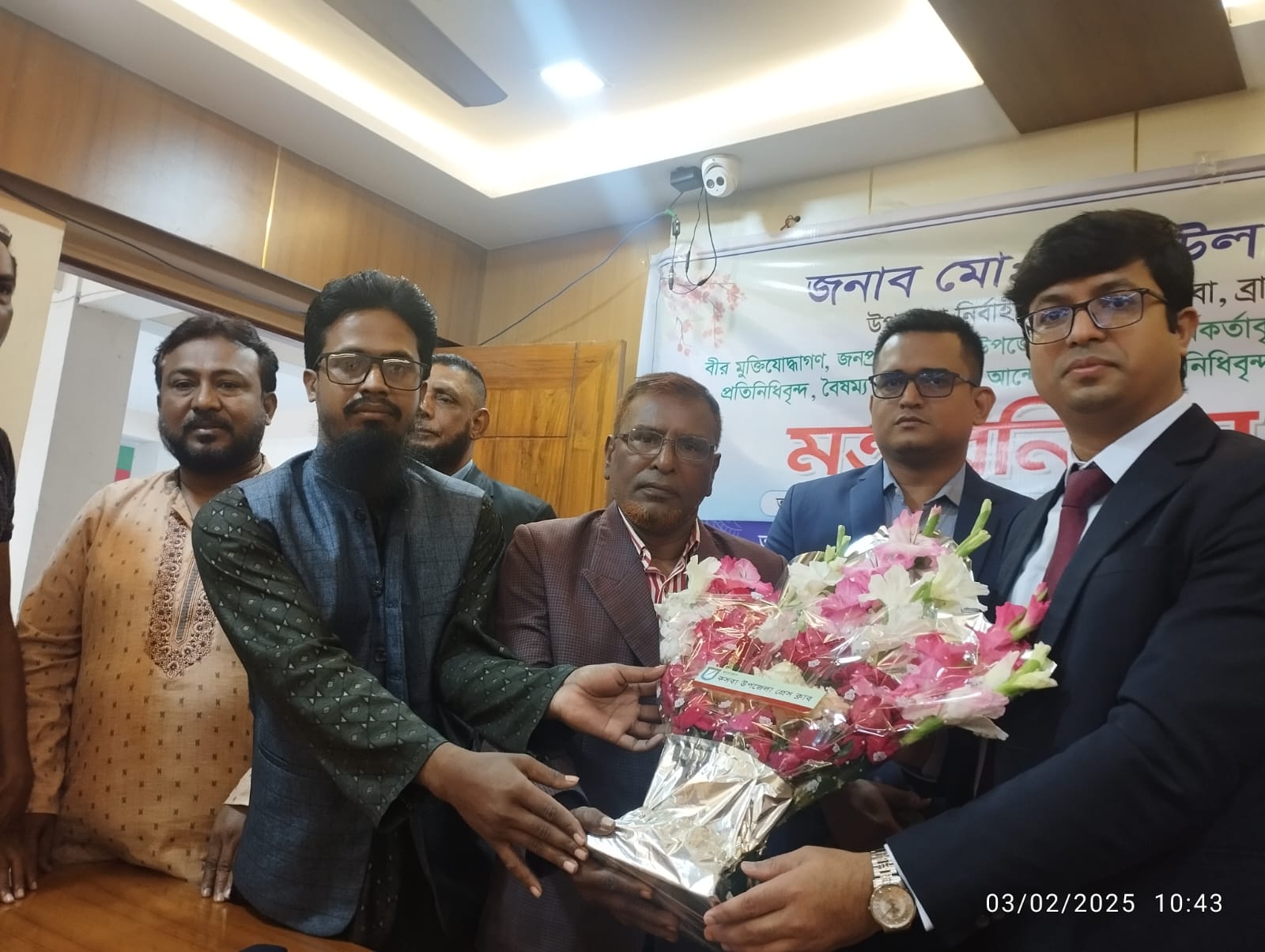 কসবায় গণমাধ্যমসহ সুশীল সমাজের সাথে নবাগত ইউএনওর মতবিনিময় সভা।