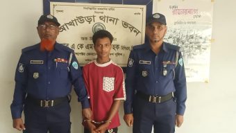 আখাউড়ায় অপহরণকারির  কাছ থেকে শিশু উদ্ধার