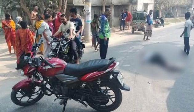 রাজশাহীতে বাসের ধাক্কায় মোটরসাইকেল চালক নিহত”