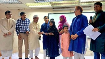 মেধাবী শিক্ষার্থীদের বৃত্তি ও দুরারোগ্য রোগীদের আর্থিক সহায়তা দিল পিএনআরএফআর