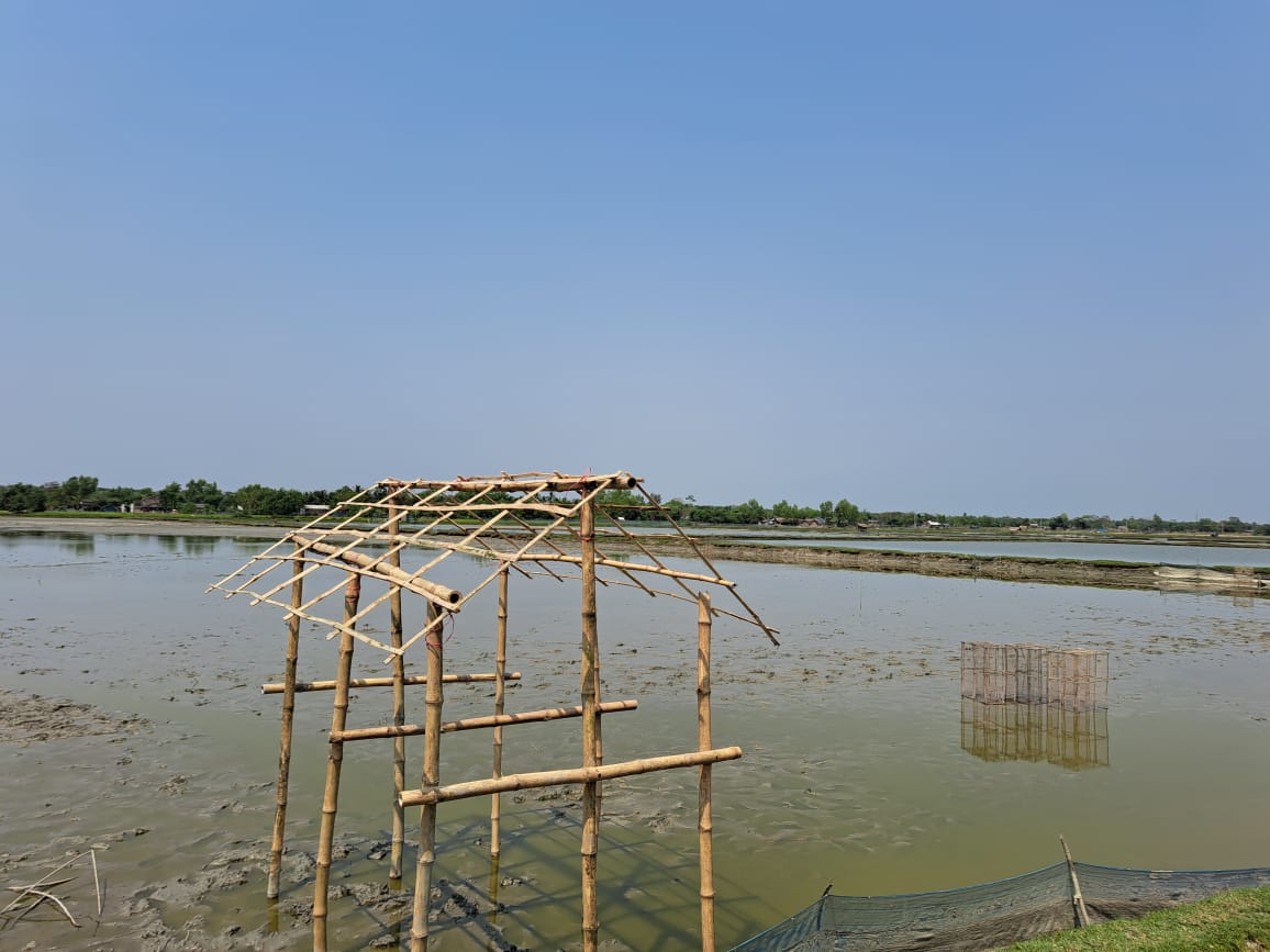 পাইকগাছায় মৎস্য ঘের জবরদখলের চেষ্টা; থানায় অভিযোগ”