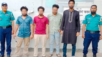 রাজশাহীতে ফ্রিল্যান্সারের বাসায় হামলা চালিয়ে বান্ধবিকে ধর্ষণ চেষ্টা, আটক ৪