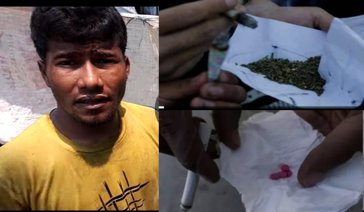 ভোলা জেলা দৌলতখান উপজেলা মিয়ার হাট প্লাস্টিক ফ্যাক্টির আড়ালে চলিতেছে মাদকের ব্যবসা