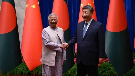 চীনের প্রেসিডেন্টের সঙ্গে প্রধান উপদেষ্টার বৈঠক