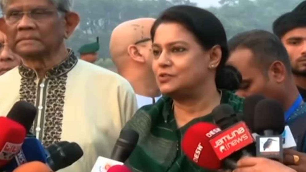 জনগণের আস্থা আনতে ঐকমত্যে না পৌঁছানোর উপায় নেই : উপদেষ্টা রিজওয়ানা”