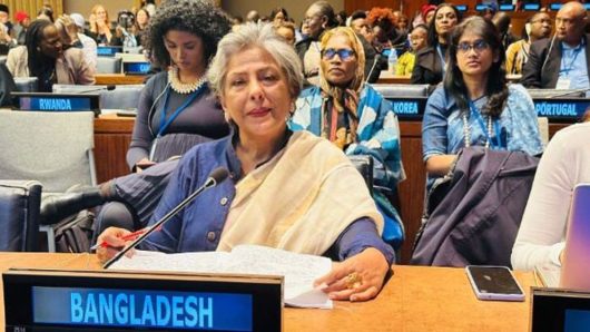 জুলাই বিদ্রোহের অগ্রভাগে ৬৫% নারী ছিল: উপদেষ্টা শারমীন