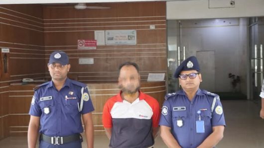 “ভোলা জেলার দুলারহাট থানার চাঞ্চল্যকর মাসুদ হত্যাকান্ডের এজাহারনামীয় ০১নং আসামী মোঃ আল-আমিন (৪৫) গ্রেফতার”