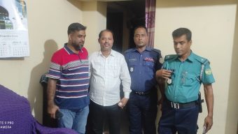 হিজলায় একাধিক মামলার আসামী ইউপি চেয়ারম্যান আটক।